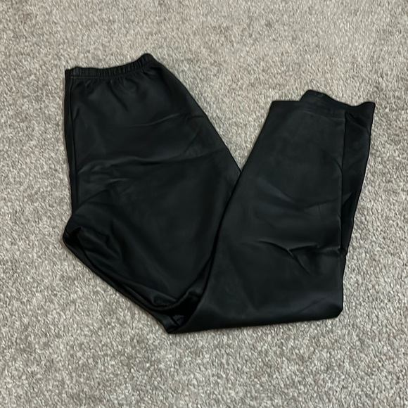 Xhilaration size large faux leather leggings - Picture 1 of 3